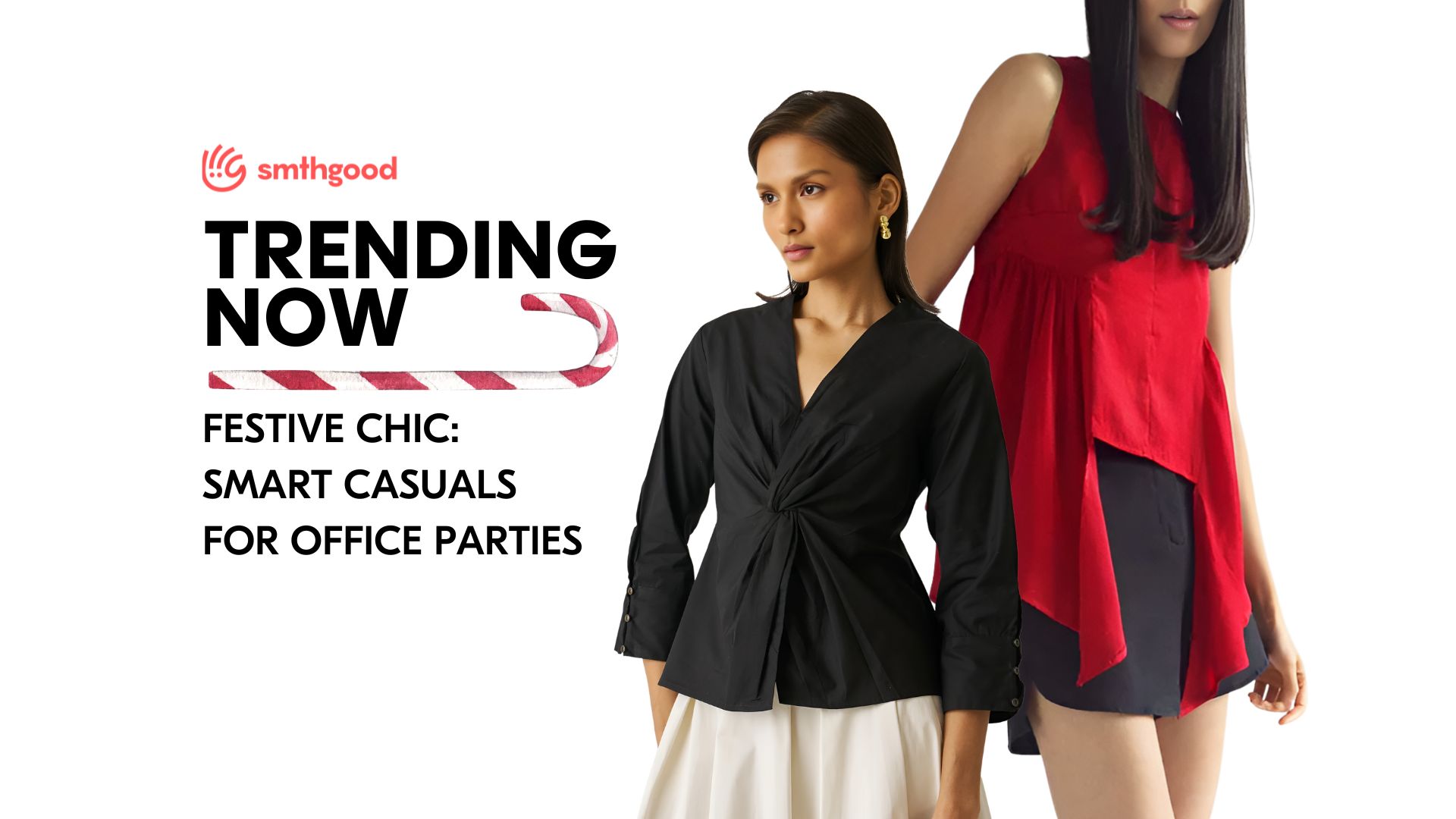 Festive Chic: Smart Casuals for Office Parties